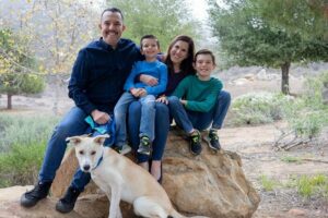 Alissa Macias hike 1 family